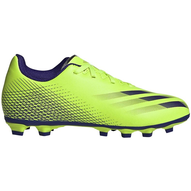 Ghete de fotbal Adidas X Ghosted.4 FxG Junior verde EG8220