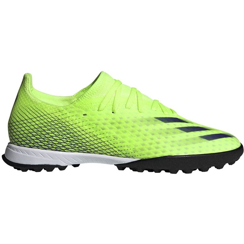 Pantofi de fotbal Adidas X Ghosted.3 Tf verde EG8202
