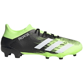 Ghete de fotbal adidas Predator 20.3 L Fg verde și negru EH2922