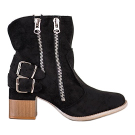 Bella Paris Ghete de modă negre negru Bella Paris Ghete de modă negre negru