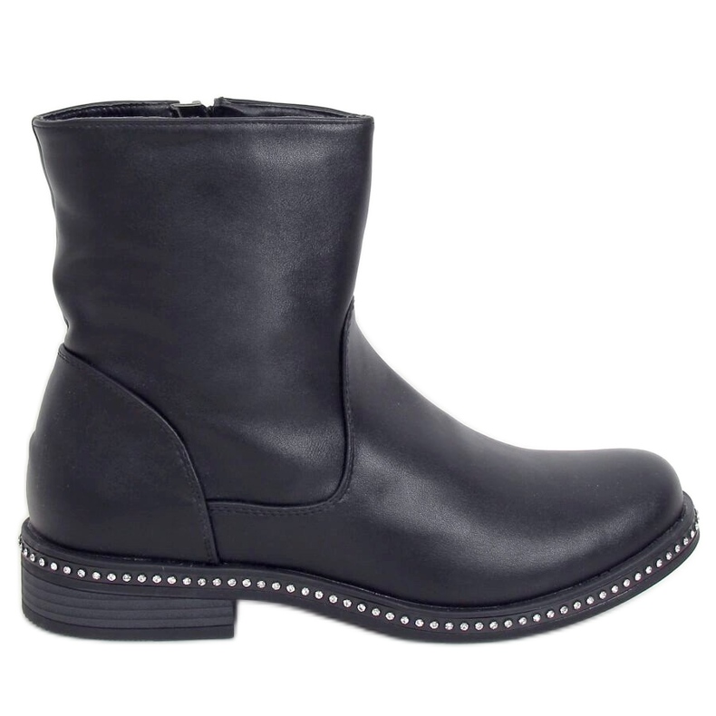 Cizme negre pentru femei negre 1268J24 Negre negru