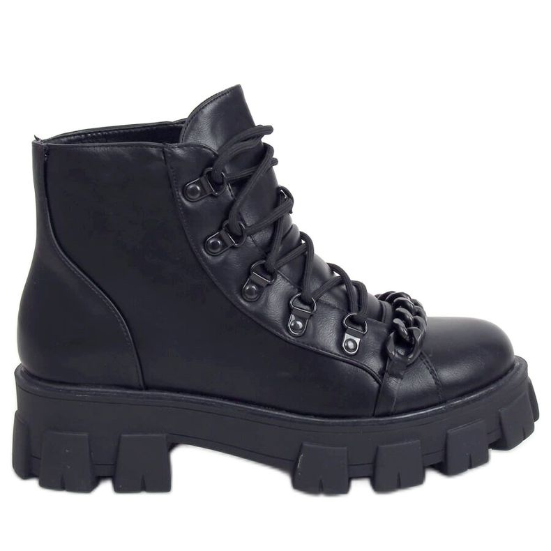 Cizme negre cu talpă înaltă NC1106 Negre negru Cizme negre cu talpă înaltă NC1106 Negre negru