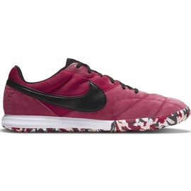 Pantofi de fotbal Maroon Nike Premier Ii Sala Ic AV3153 608 roșu burgundia