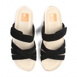 Vices Vici 3256-1 Black Skora 36 41 negru