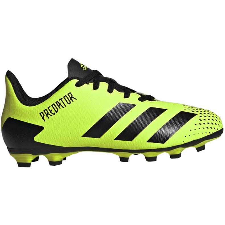 Ghete de fotbal Adidas Predator 20.4 FxG Jr EH3037 verde verde