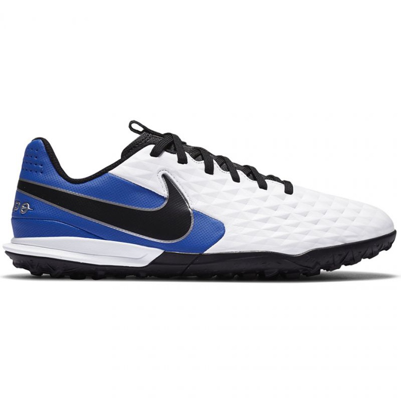 Ghete de fotbal Nike Tiempo Legend 8 Academy Tf Jr AT5736-104 alb alb