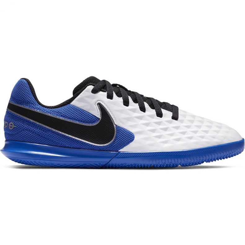 Pantofi de fotbal Nike Tiempo Legend 8 Club Ic Jr AT5882-104 alb alb