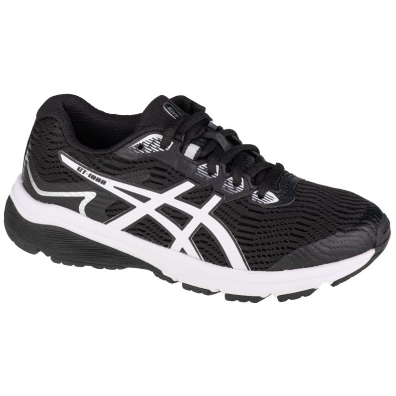 Asics GT-1000 8 Gs Jr 1014A068-001 alb negru