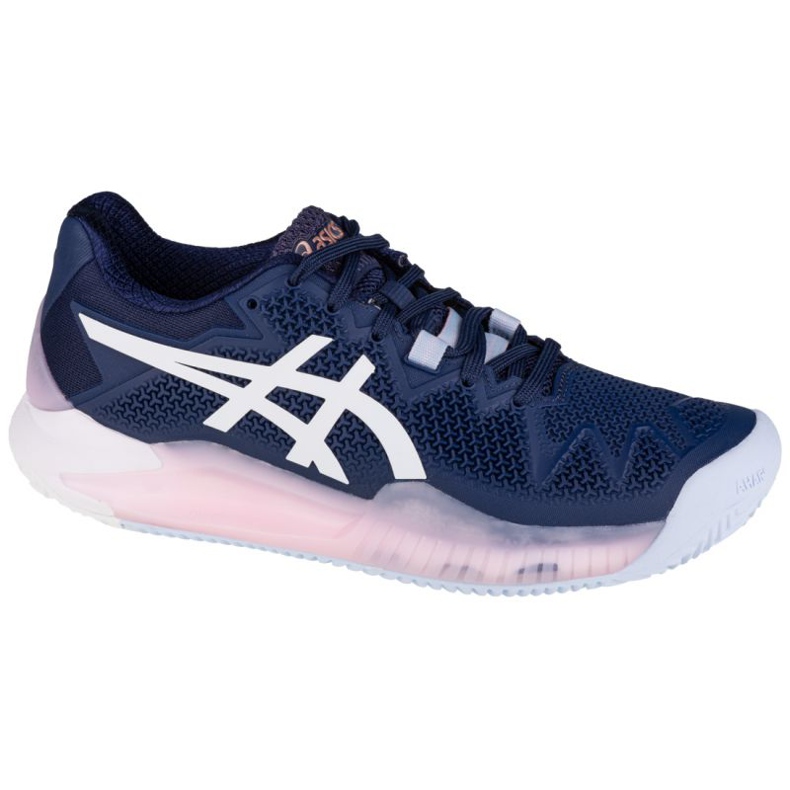 Asics Gel-Resolution 8 Clay W 1042A070-401 alb albastru marin