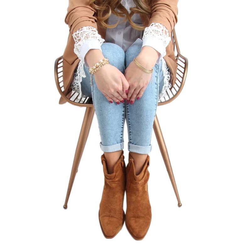 Cizme de dama cowboy camel 99-65 Camel maro Cizme de dama cowboy camel 99-65 Camel maro