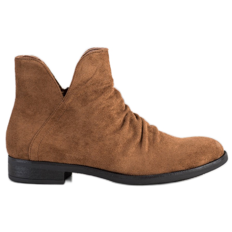 Seastar Ghete casual din piele de căprioară maro