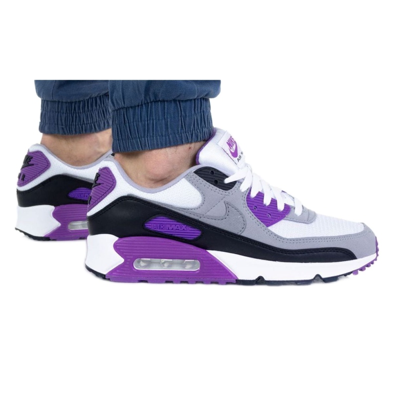Nike Air Max 90 M CD0881-104 alb negru violet gri