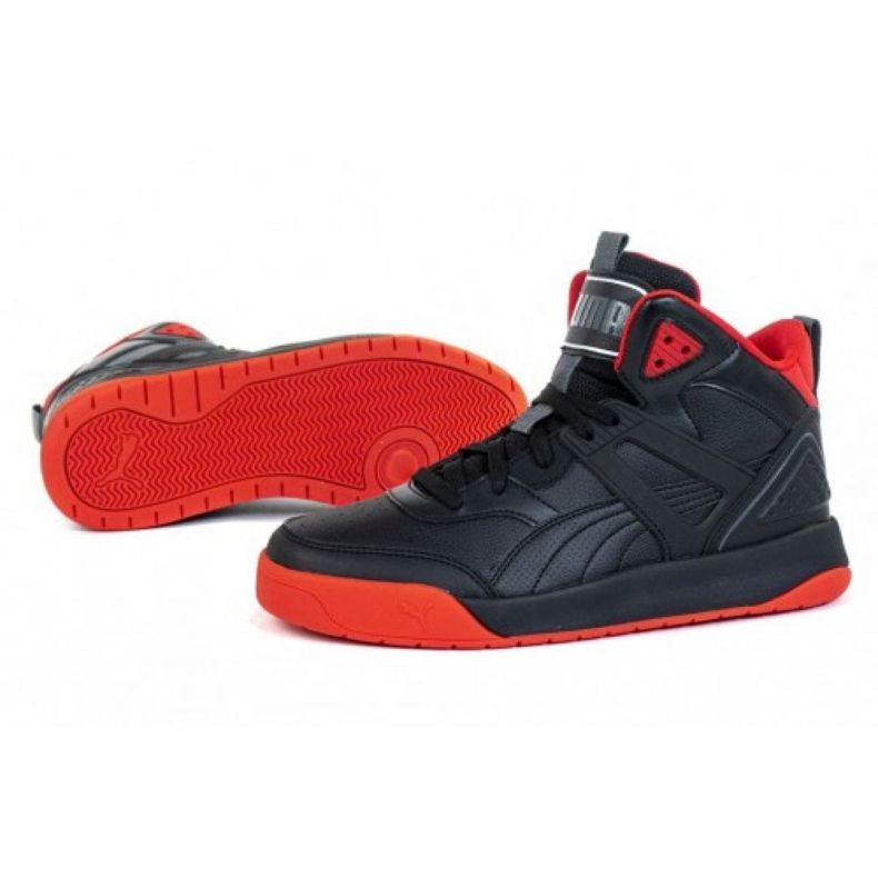 Puma Backcourt Mid M 374139 03 negru roșu