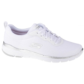 Skechers Flex Appeal 3.0 W 13070-WSL alb argint
