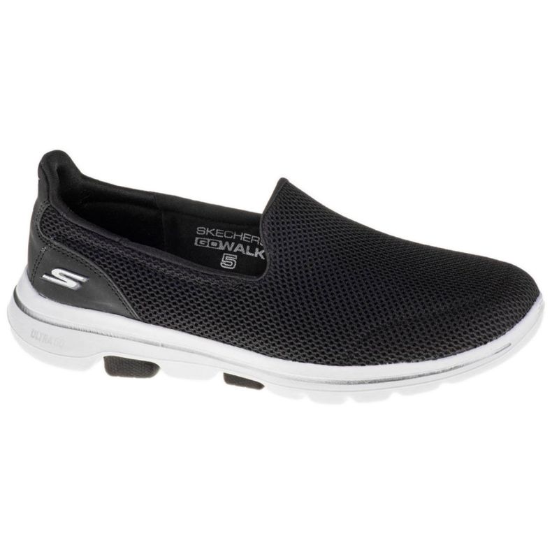 Pantofi Skechers Go Walk 5 W 15901-BKW negru
