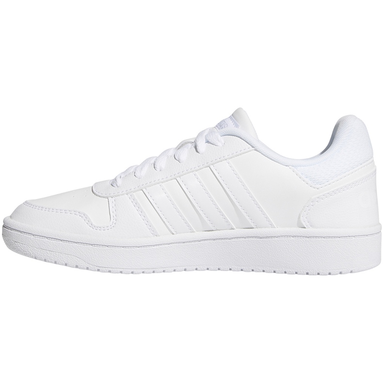 Pantofi Adidas Hoops 2.0 K pentru copii alb F35891