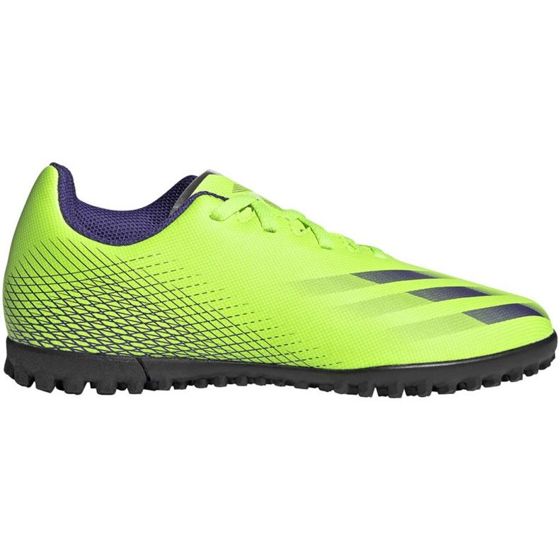 Ghete de fotbal Adidas X Ghosted.4 Tf Jr EG8229 verde verde Ghete de fotbal Adidas X Ghosted.4 Tf Jr EG8229 verde verde