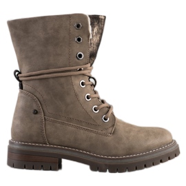 Super Mode Trappers înalți maro