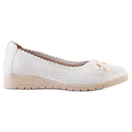 Filippo Elegante balerini din piele multicolor Filippo Elegante balerini din piele multicolor
