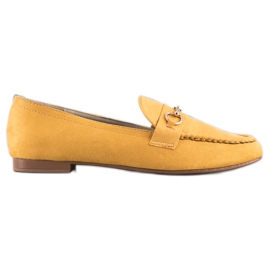 Goodin Mocasini eleganți galben Goodin Mocasini eleganți galben