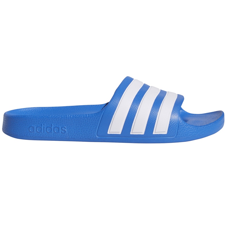 Papuci Adidas Adilette Aqua K pentru copii albastru și alb EF1752