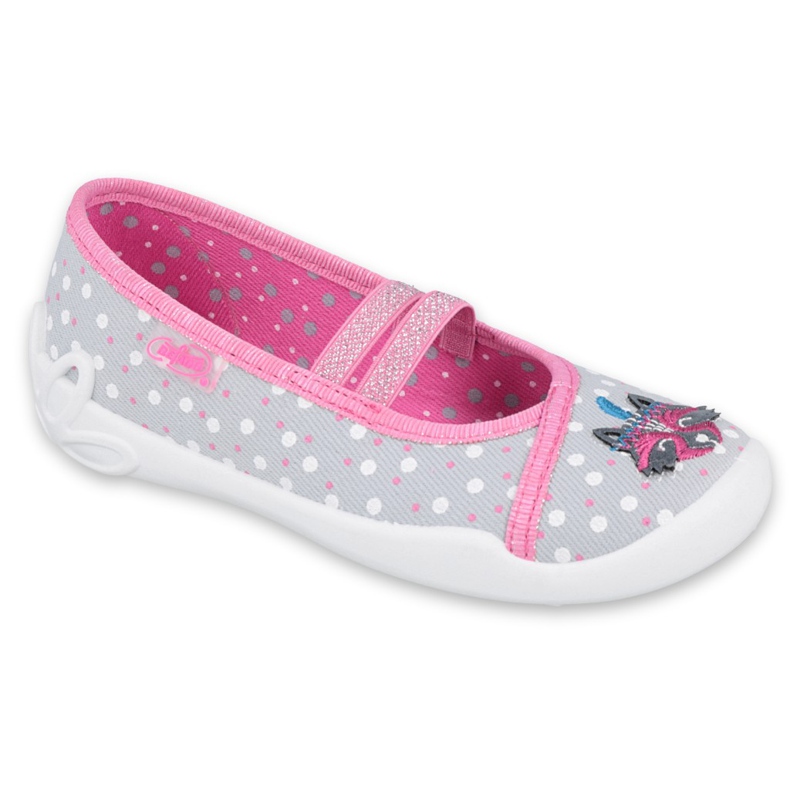 Încălțăminte pentru copii Befado 116X285 roz gri