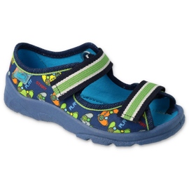 Papuci pentru copii Befado pentru Velcro 969x160 multicolor