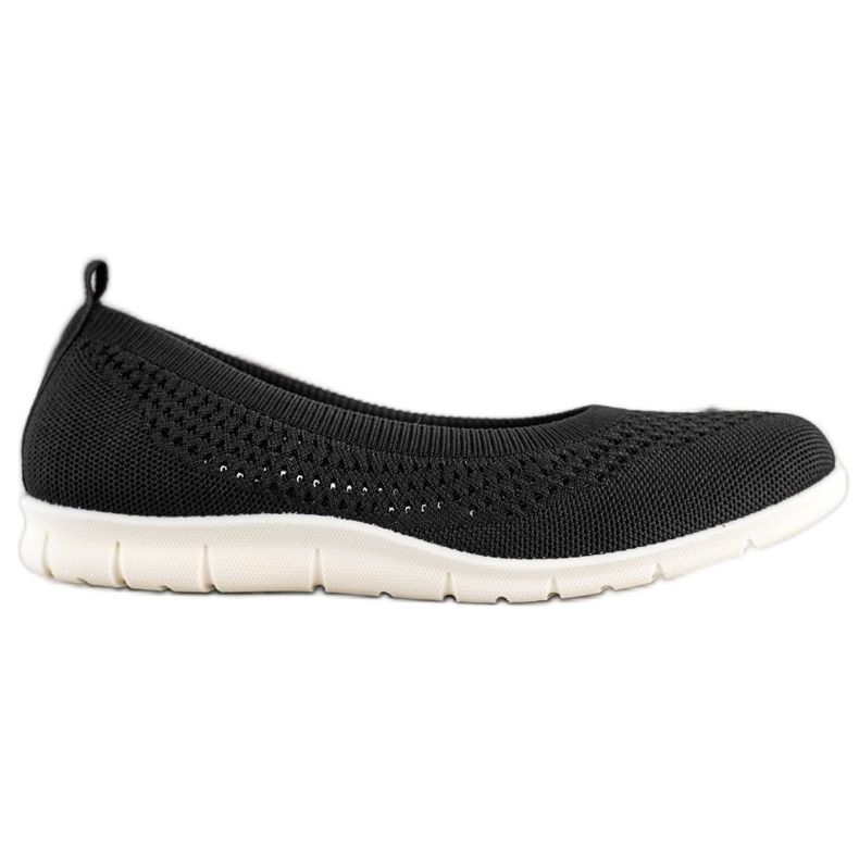 Goodin Slipons ajurati negru