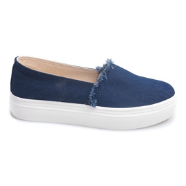 Blugi Slip On 80138 Blue Navy albastru marin