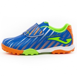 Ghete de fotbal Joma Evolution 2004 Tf Jr EVJW.2004.TF albastru albastru