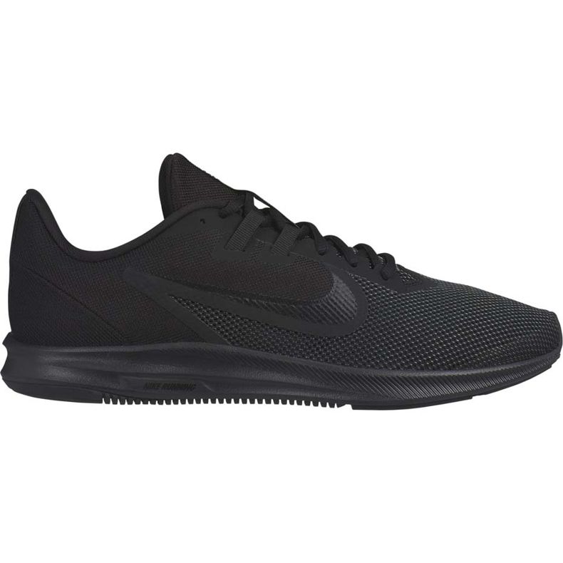 Pantofi de alergare pentru bărbați Nike Downshifter 9 AQ7481 005 negru gri