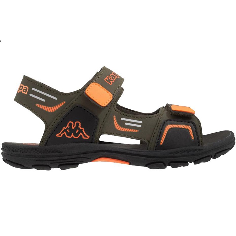 Kappa Pure K Footwear Sandale pentru copii verde-portocaliu 260594K 3144 portocale