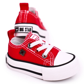 Adidași mici clasici pentru copii Big Star HH374196 Roșu roşu