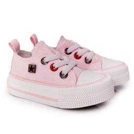 Adidași clasici mici pentru copii Big Star HH374197 Roz Adidași clasici mici pentru copii Big Star HH374197 Roz