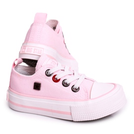 Adidași clasici mici pentru copii Big Star HH374093 Roz Adidași clasici mici pentru copii Big Star HH374093 Roz