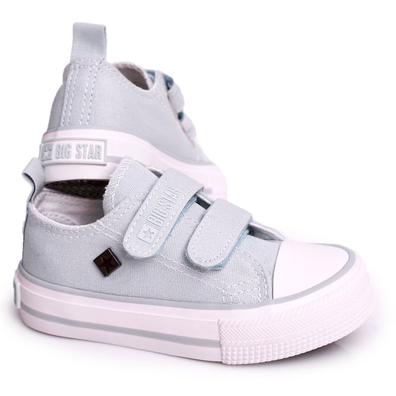 Adidași mici pentru copii cu velcro Big Star HH374100 Albastru