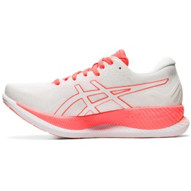 Pantofi de alergare Asics GlideRide Tokyo W 1012A943 100 alb portocale Pantofi de alergare Asics GlideRide Tokyo W 1012A943 100 alb portocale