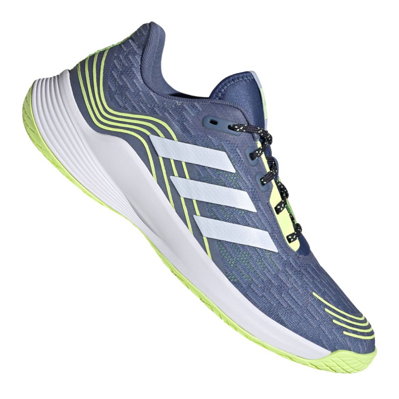 Pantofi de volei Adidas Novaflight M FX1763 multicolor albastru