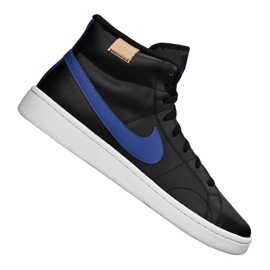 Pantofi Nike Court Royale 2 Mid M CQ9179-002 negru albastru Pantofi Nike Court Royale 2 Mid M CQ9179-002 negru albastru