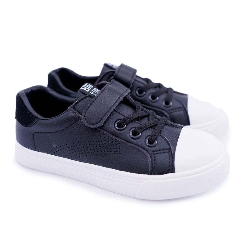 Adidași pentru copii cu velcro Big Star DD374108 negru ['negru']