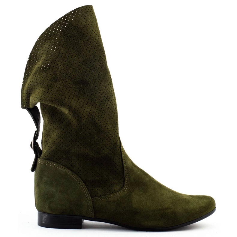 Olivier Cizme ajurate Elena verzi verde