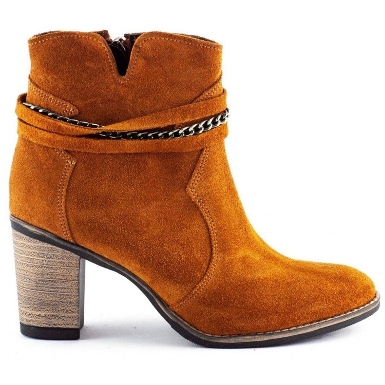 Olivier Cizme cu lanț roșu Megi portocale