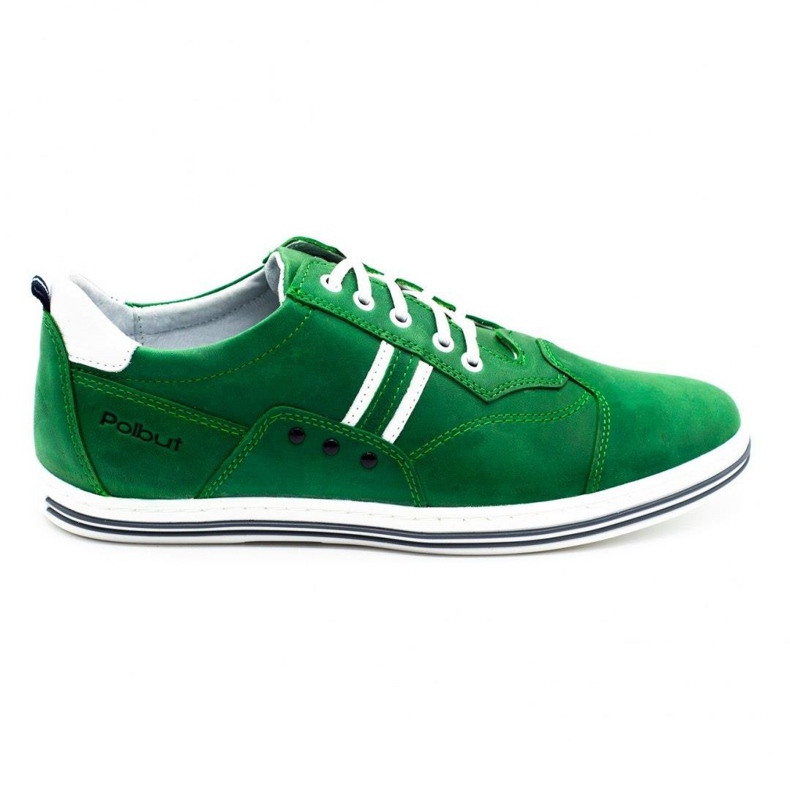 Polbut 1801 pantofi bărbați casual verzi verde