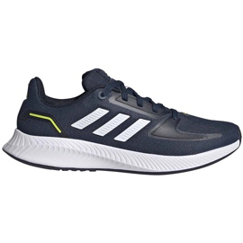 Pantofi copii Adidas Runfalcon 2.0 K bleumarin FY9498 alb albastru marin