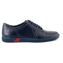 KOMODO Pantofi casual bărbați 910 bleumarin albastru KOMODO Pantofi casual bărbați 910 bleumarin albastru