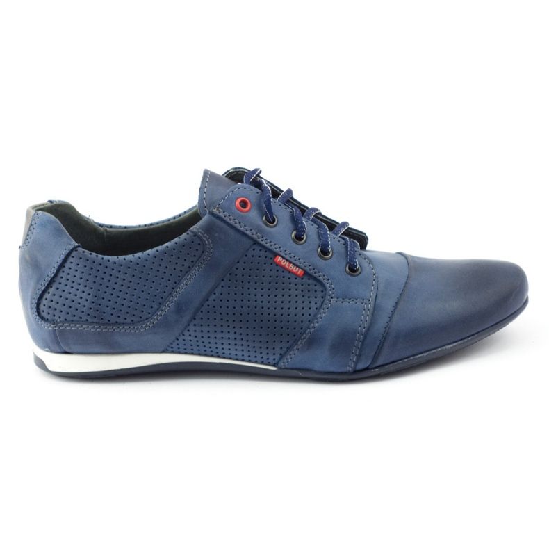 Polbut Încălțăminte casual pentru bărbați C34P Blue Navy albastru marin