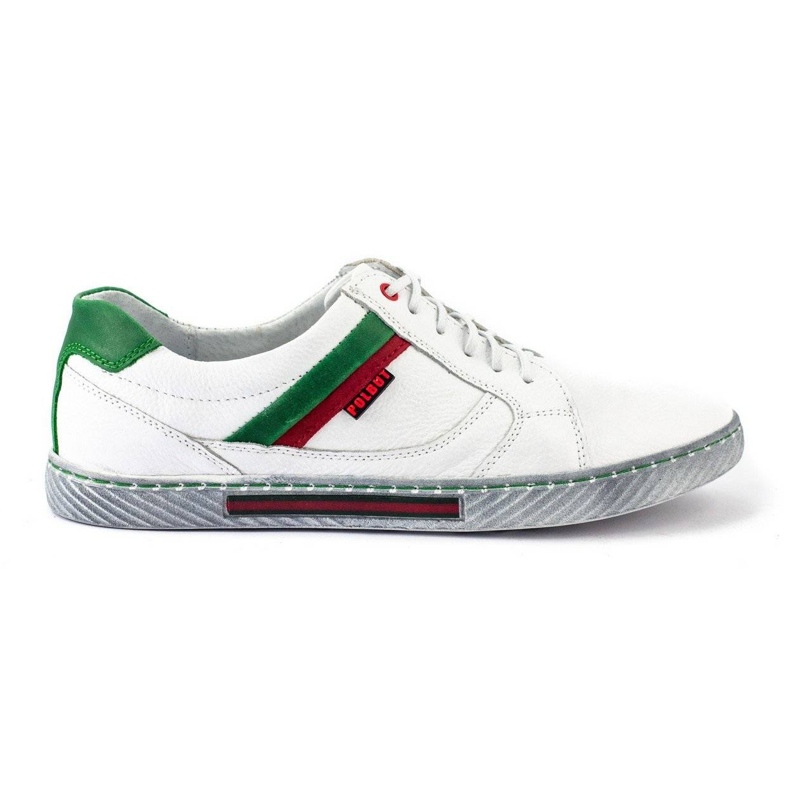 Polbut Pantofi bărbați J47 albi