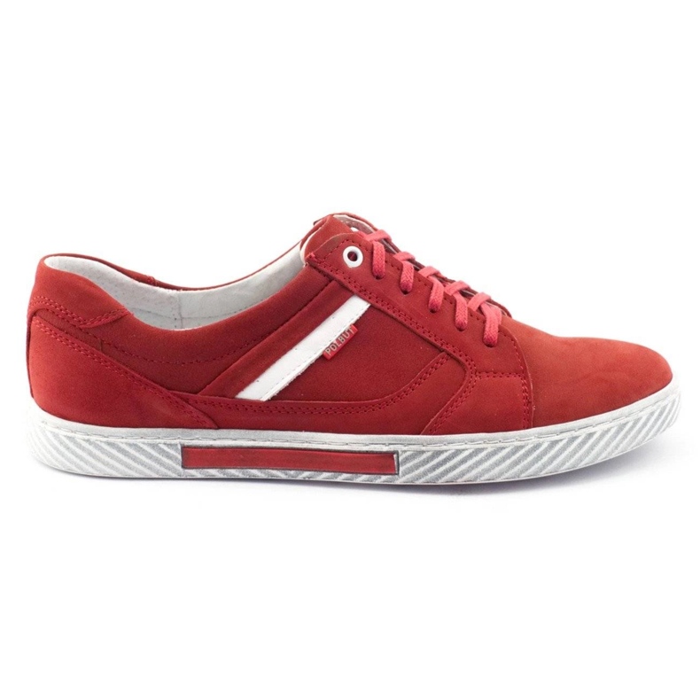 Polbut Pantofi bărbați J47 roșii roșu