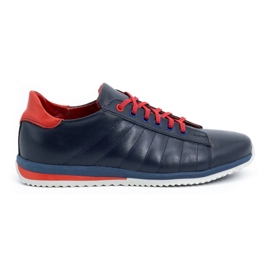 KENT Pantofi sport bărbați casual 401O bleumarin albastru marin