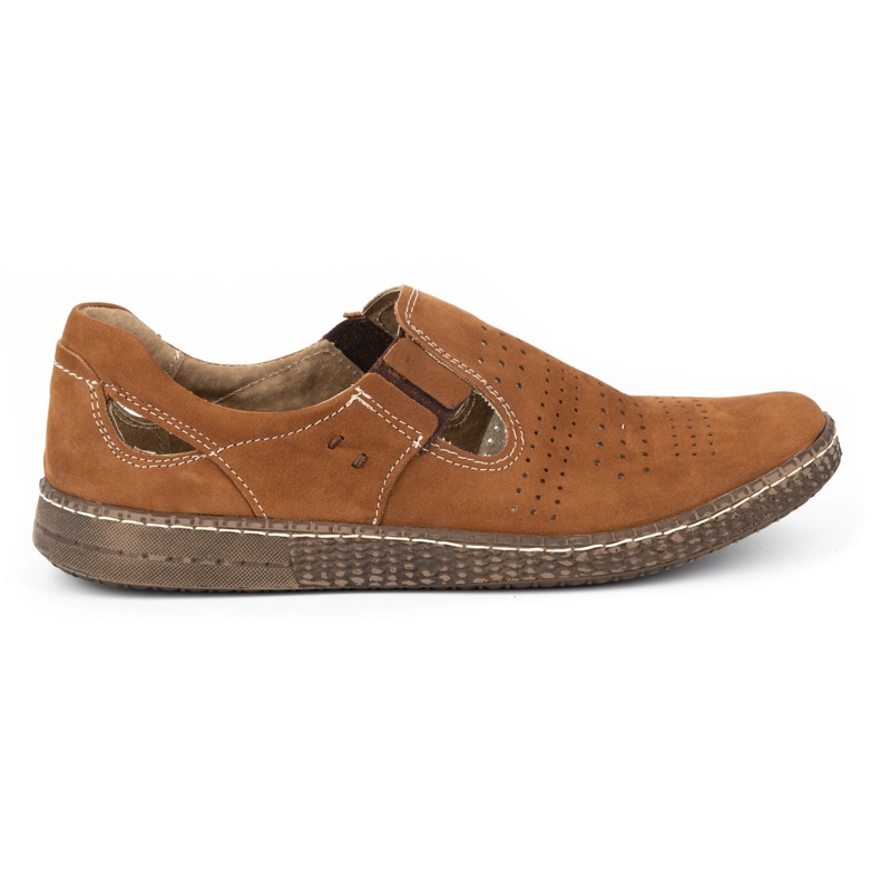KOMODO Pantofi de alunecare pentru bărbați 864 roșii multicolor